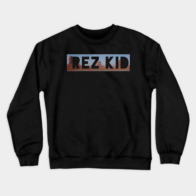 REZ KID Crewneck Sweatshirt by Cplus928